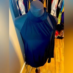 🎬INC SzL Black Sleeveless Top🖤